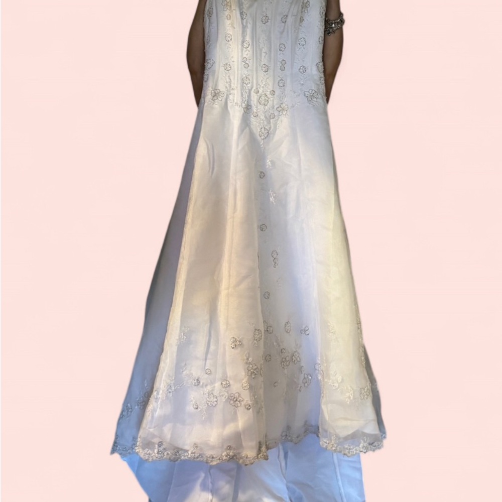 David’s Bridal Corset Top wedding dress